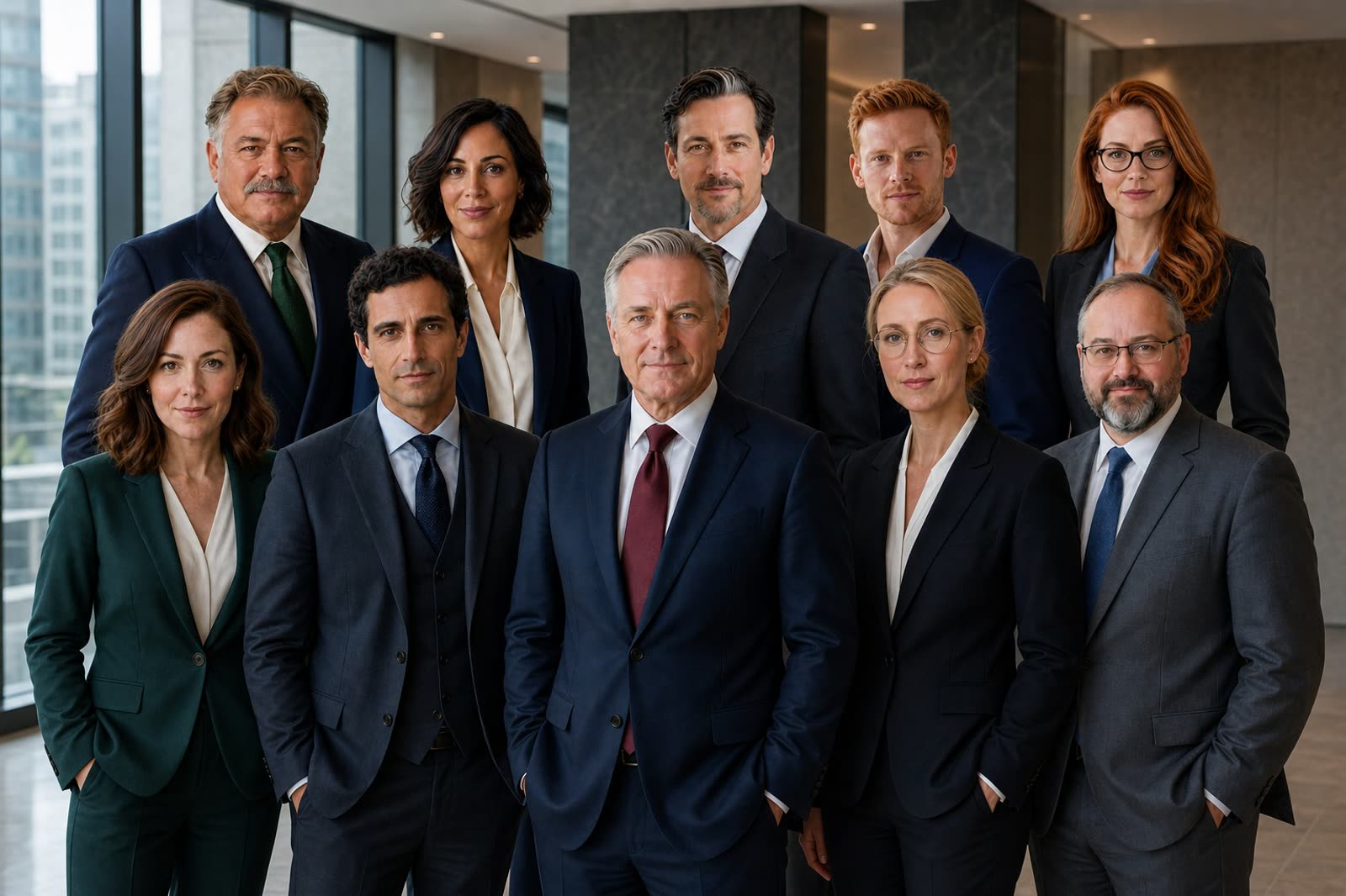 Das Team von Settelmayer und Kollegen bei einer Mandatsbesprechung